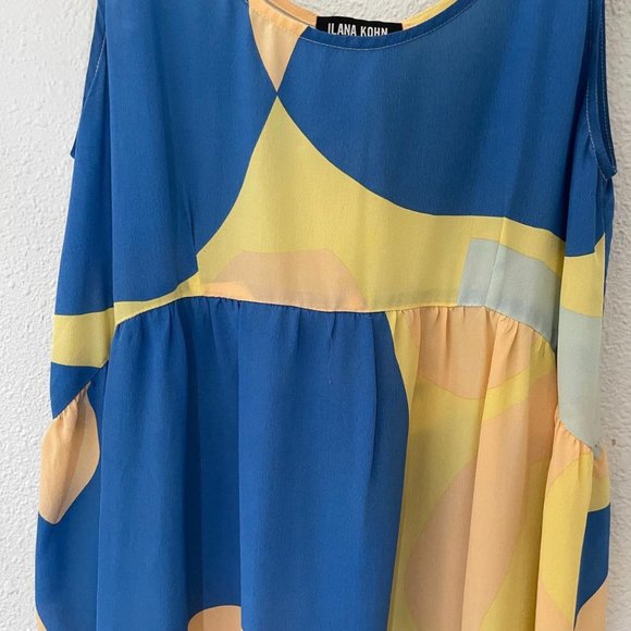 Ilana Kohn Silk Jigsaw Dress - Picture 4 of 4